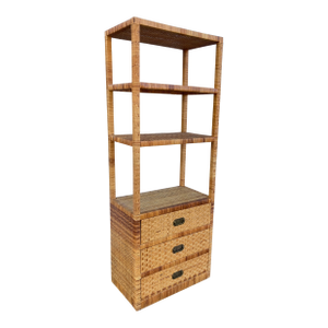 Bielecky Brothers Rattan Etagere Chest