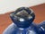 Mid-Century Modern Brutalist German Studio Pottery Blue Carafe Vase by Gerhard Liebenthron, 1975 For Sale - Image 6 of 18