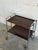 Mid 20th Century Rosewood Folding Bar Cart German Mid-Century Modern For Sale - Image 5 of 13