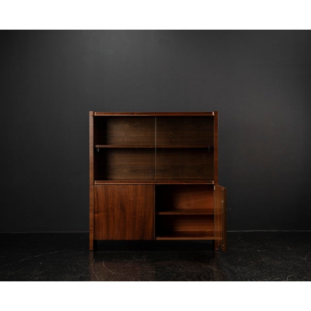 Bauhaus Art Deco Cabinet in Mahogany by Bruno Paul for Veb Deutsche Werkstätten Hellerau, 1930s For Sale - Image 3 of 18