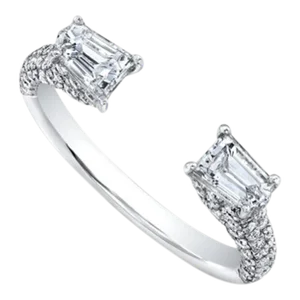 Diamond Bullet Ring Size 6