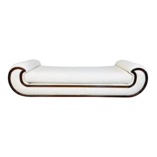 Hollywood Regency Chaise Lounge or Daybed by Vivai Del Sud For Sale