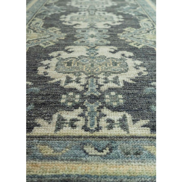 Turkish Turkish Oushak Rug 2'10" x 18' #20201 For Sale - Image 3 of 8
