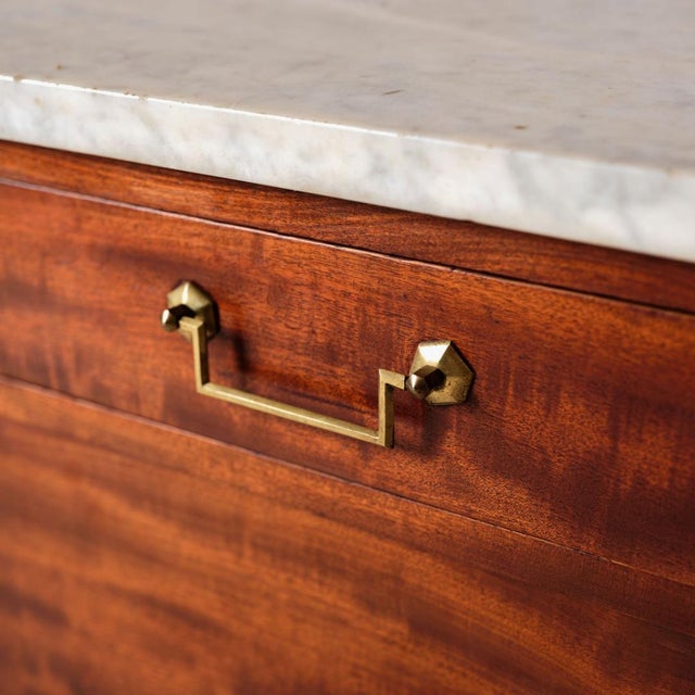Wood Late 19th Century French Cherry Wood Directoire Commode For Sale - Image 7 of 13