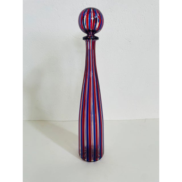 Morandiana Glass Bottle by Venini and Gio Ponti for Iveco, 1989 For Sale - Image 14 of 14