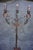 1920s 1920s Spanish Revival Wrought Iron Candelabra Floor Lamp For Sale - Image 5 of 8