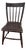Antique Paint Decorated Pennsylvania Kitchen Windsor Side Chair, Circa 1850's For Sale