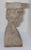 Pedestals Antique Cast Stone Figural Bust and Foliate Design - A Pair For Sale - Image 9 of 11