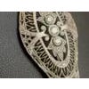 Estate Art Deco 1 Ct Diamond Platinum 12.5 Gm Pin / Broach VS Quality For Sale - Image 16 of 18