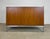 Brown 1960’s Mid Century Modern Florence Knoll Credenza / Cabinet in Teak, Stainless & Laminate For Sale - Image 8 of 12