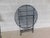Vintage French Style Wrought Iron Outdoor Dining Bistro 3 Piece Set "B" For Sale - Image 13 of 15