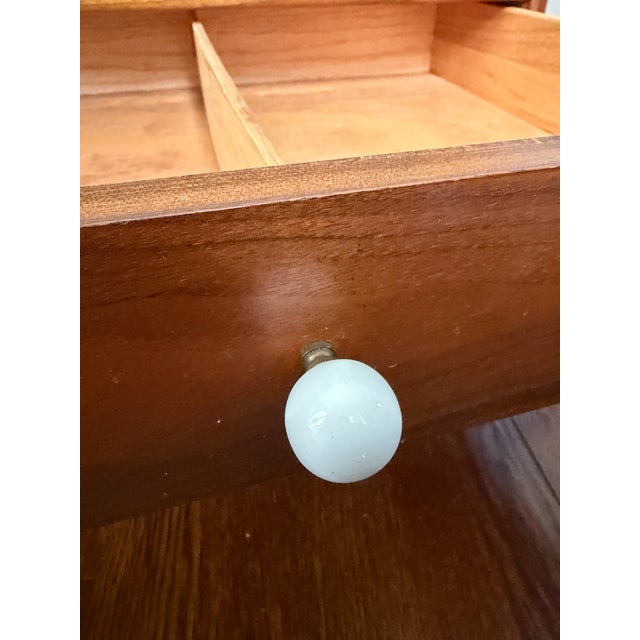 Wood 1960s Mid Century Modern Walnut Kipp Stewart for Drexel Declaration Nightstand For Sale - Image 7 of 18