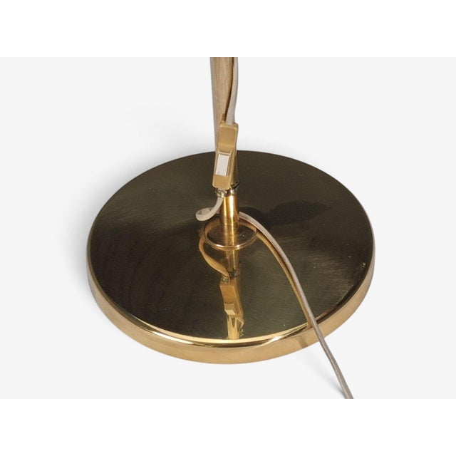 Hans-Agne Jakobsson, Large Adjustable Table Lamp, Polished Brass, Sweden, 1960s For Sale - Image 13 of 16