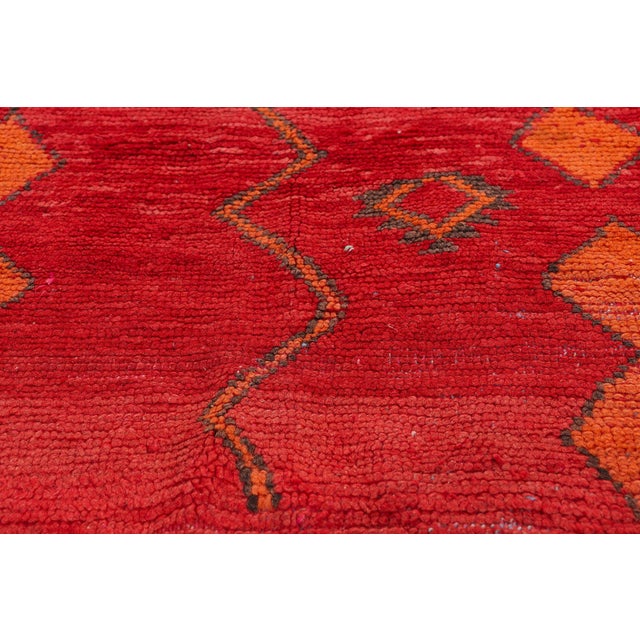 Late 20th Century Vintage Boujad Moroccan Rug, 03'06 X 06'02 For Sale - Image 5 of 10