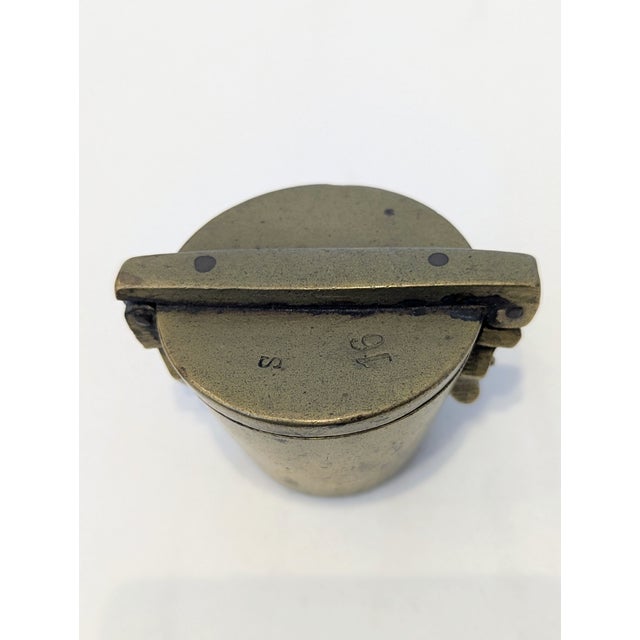19th Century Brass Nesting Apothecary Weights For Sale - Image 4 of 5