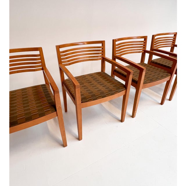 Riccio Chairs by Ricchio for Knoll, 1980s, Set of 4 For Sale - Image 11 of 18