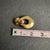 Late 20th Century Vintage Chunky Gold Tone Door Knocker Earrings Polished Statement 80s 90s For Sale - Image 5 of 7