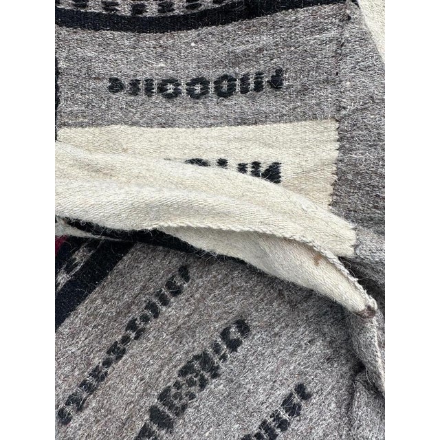 Vintage Hand Woven Malian Rug, 1920s For Sale - Image 15 of 16