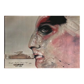 Original 1982 Polish Theatre Poster, Kalambar (Costume Design) For Sale