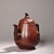 Chinese Vintage Chinese Yixing Zisha Clay Teapot - Organic Gourd Shape With Relief Vines & Fruit For Sale - Image 3 of 9