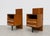 Pair of Mid Century Modern Floating Nightstands + Black Glass Tops by Mojmir Pozar for Up Zavody, C. 1950s For Sale In New York - Image 6 of 14