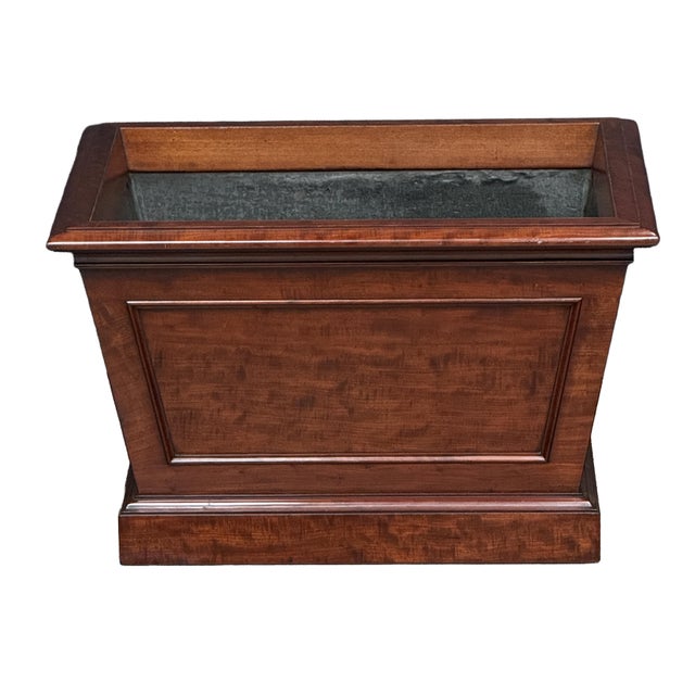 Mid 19th Century English Wine Cellarette or Wine Cooler of Mahogany in the Regency Style For Sale - Image 5 of 9