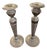 Pair Antique Derby Silver Co. Candlesticks Pattern 2547 Neoclassical 11.5" For Sale