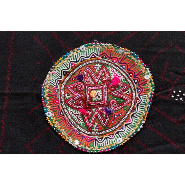 Large Tribal Indian Rabari Throw For Sale - Image 11 of 12