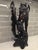 An extraordinary, gallery-tier mid-century Balinese modernist sculpture depicting a celestial dancer or ritual nymph....