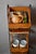 Rustic Grocery Store Shelf with Wrought Iron and Wicker Baskets, 1960s For Sale - Image 9 of 14