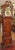 19th Century English Mahogany Inlaid Tall Case Grandfather Clock J.C Jennens Dimensions : 25" Wide X 16" Deep X 90" Tall...
