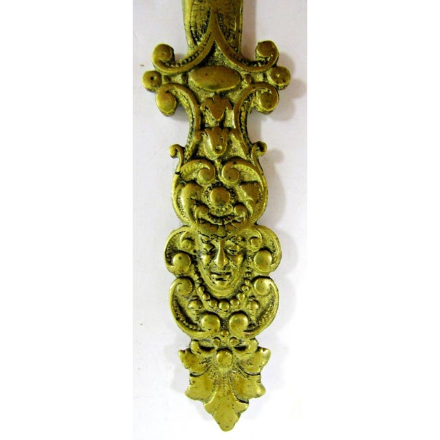 The Art Deco Belgian Arlequin Bronze Letter Opener is a handmade and exquisite piece crafted from bronze in Belgium. Its...