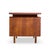 Jens Risom Jens Risom Mid Century Walnut and Cane Executive Desk For Sale - Image 4 of 9