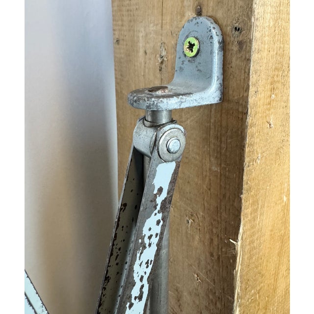 1930s Industrial Scissor Wall Lamp by Curt Fischer for Midgard, 1930s For Sale - Image 5 of 18