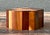 Wood Vintage Octagon Marquetry Hexagon Box For Sale - Image 7 of 12