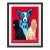 George Rodrigue, George's Sweet Inspirations, Hand Signed Screen Print, 20/150, Blue Dog, Framed, 2000 For Sale
