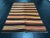1960s 1960s Vintage Bohemian Turkish Traditional Stripe Kilim Rug- 4'9" x7'9" For Sale - Image 5 of 11