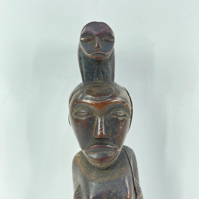 African Early 20th Century Kuyu Standing Figure For Sale - Image 3 of 6