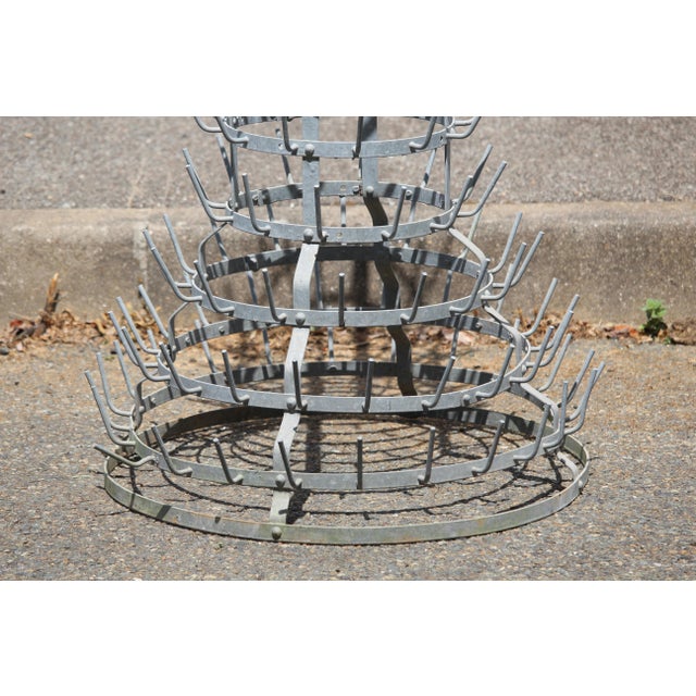 Metal Rack with Hooks, 1970s For Sale - Image 9 of 15