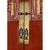 Ornately Carved Asian Modern Red Lacquer Gilt Gold Tv Cabinet Bar With Brass Hardware For Sale - Image 10 of 14