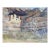 Late 20th Century Southwest Cliff Dwelling Painting For Sale