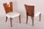 1940s Art Deco Chairs attributed to J. Halabala for Up Závody, Czech, 1940s, Set of 6 For Sale - Image 5 of 8