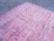 Light Pink 1960s 5x8 Light Pink Wool Area Carpet For Sale - Image 8 of 11
