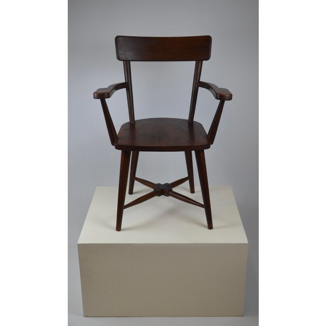 Modernist Wooden Armchair, 1940 For Sale - Image 12 of 18