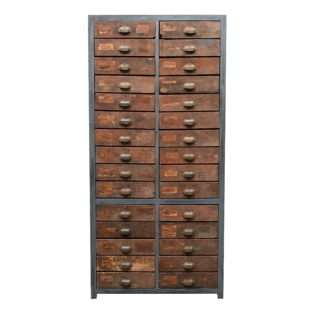 Antique Haberdashery in Oak, 1910 For Sale