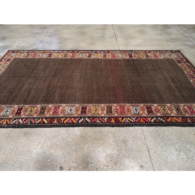 Galerie Shabab Collection Mid-20th Century Handmade Turkish Tribal Gallery Rug For Sale - Image 4 of 8