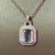 Natural Aquamarine Diamond Necklace 14k Gold 10.45 TCW Certified For Sale - Image 15 of 18