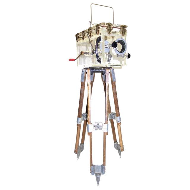 Disney Underwater Movie Camera Housing. Fabricated By 'Original Star Trek' Prop Maker Circa 1950 For Sale