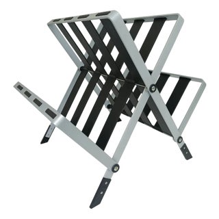 Model 2400 Magazine Rack by Raul Barbieri for Rexite, 1990s For Sale