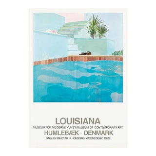 David Hockney Pool and Steps Poster For Sale